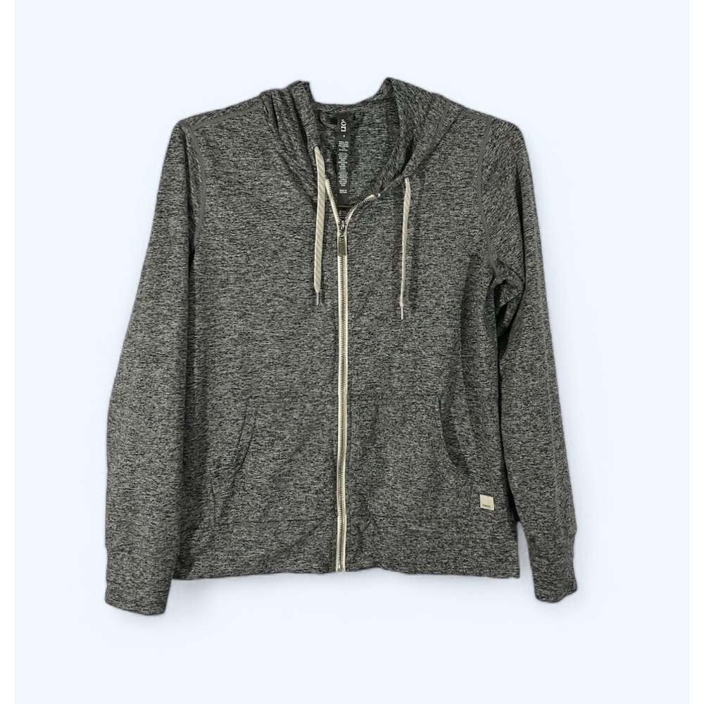 Vuori Heather Gray Halo Performance Jacket In Daydream Knight Womens SMALL